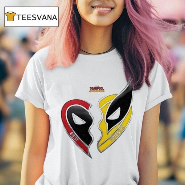Deadpool Wolverine Best Friends T Shirt