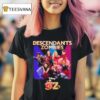 Descendants Zombies Worlds Collide Tour Dates Disney T Shirt
