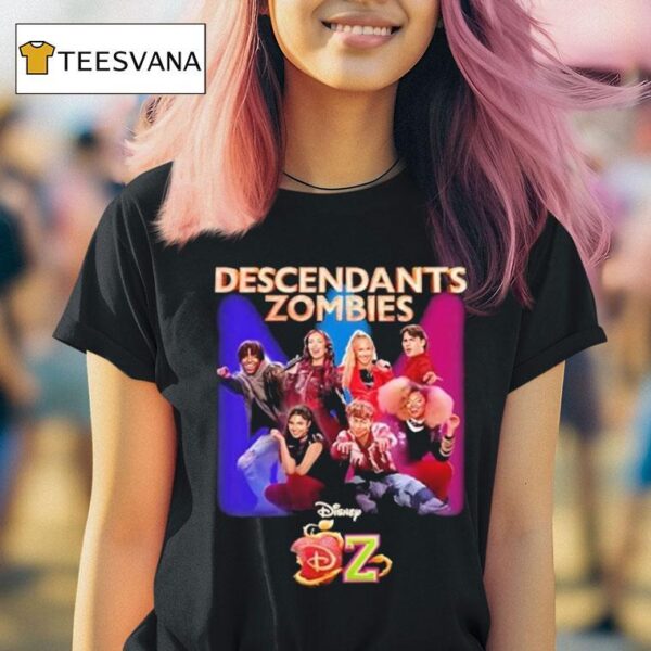 Descendants Zombies Worlds Collide Tour Dates Disney T Shirt
