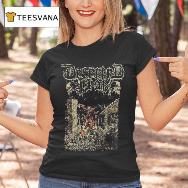 Deserted Fear Kingdom Of Worms T Shirt