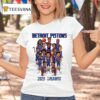 Detroit Pistons Basketball Nba Playoffs T Shirt