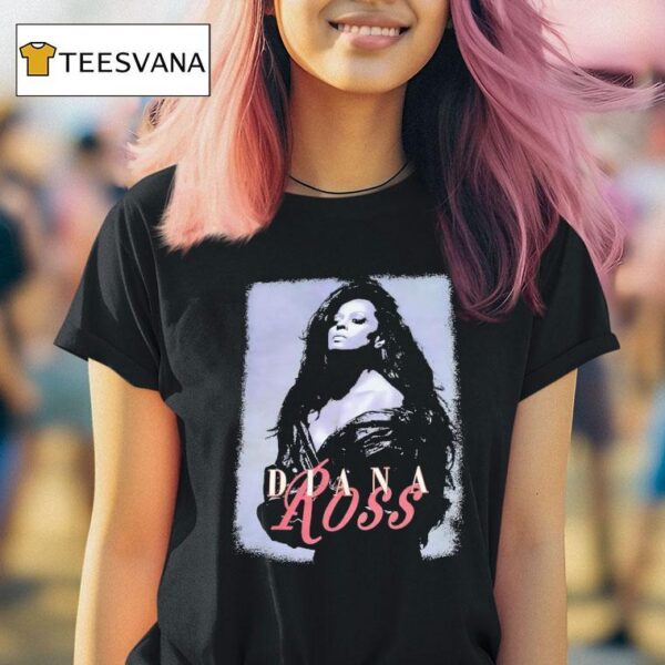 Diana Ross Year Anniversary Top Of The World Tour Band T Shirt