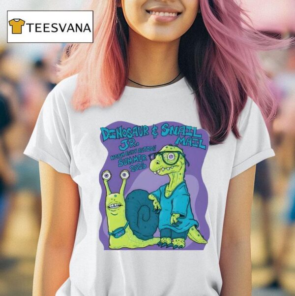 Dinosaur Jr And Snail Mail Summer Tour T Shirt