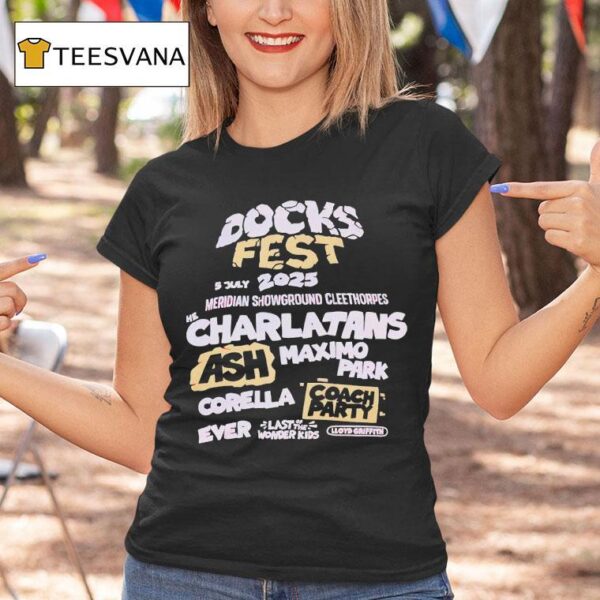 Docksfest Meridian Showground Cleethorpes T Shirt