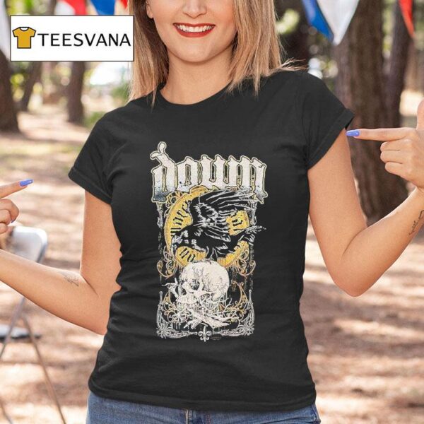Down Swamp Skull T Shirt