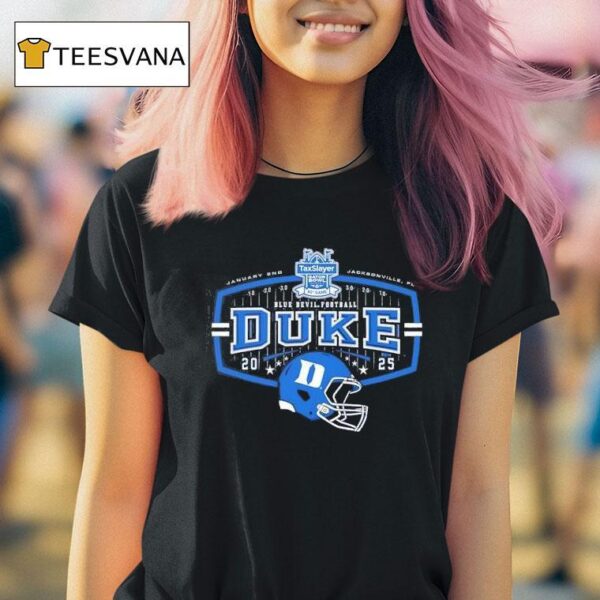 Duke Blue Devils Football Taxslayer Gator Bowl T Shirt