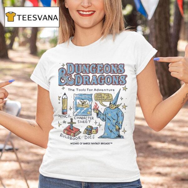 Dungeons And Dragons The Tools For Adventure T Shirt