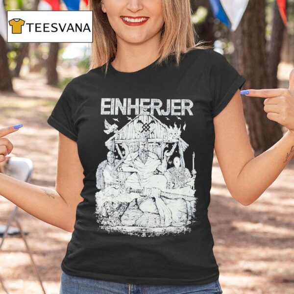 Einherjer Midgardsblo T Shirt