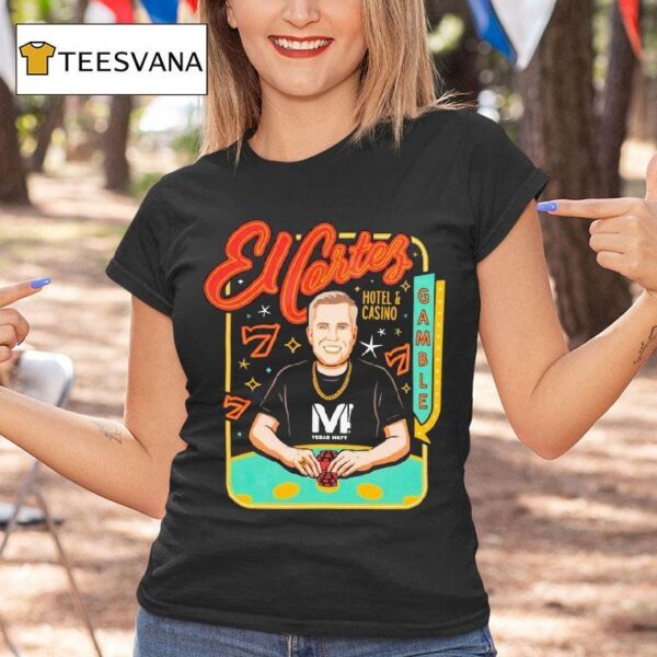 El Cortez Vegas Matt Gamble Hotel And Casino T Shirt