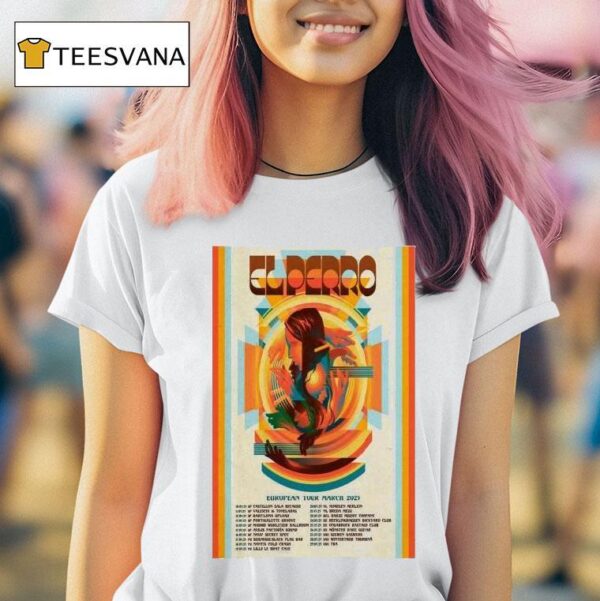 El Perro European Tour March T Shirt