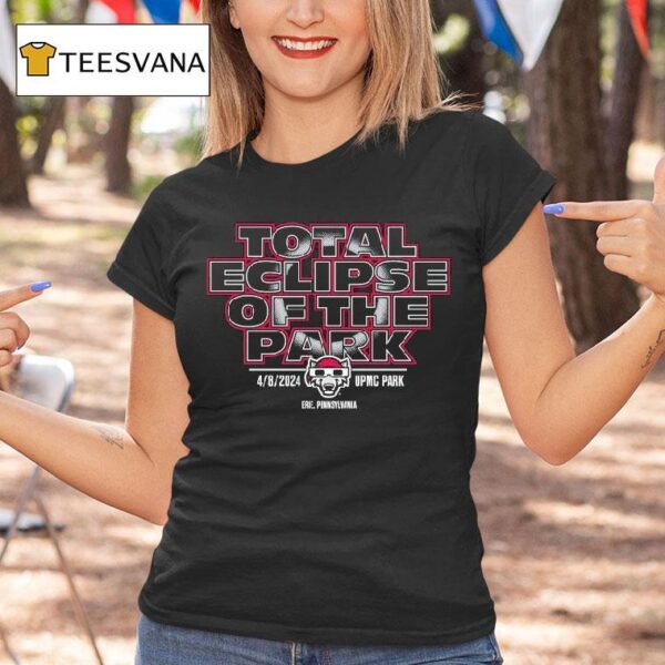Erie Seawolves Total Eclipse Of The Park Pennsylvania T Shirt