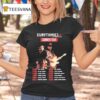 Eurythmics Summer Tour Concert Dates T Shirt