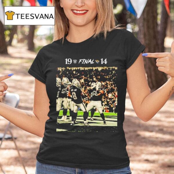Final Las Vegas Raiders Beat Jacksonville Jaguars T Shirt