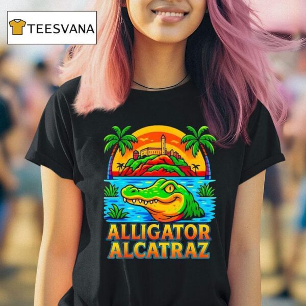 Florida Everglades Alligator Alcatraz T Shirt