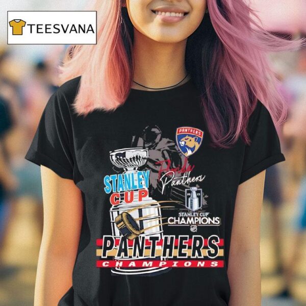 Florida Panthers Stanley Cup Champions Raise The Cup T Shirt