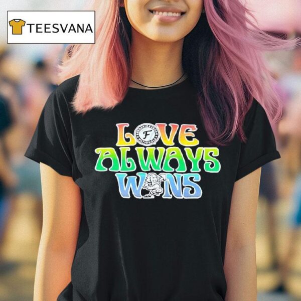 Fredericksburg Nationals Love Always Wins T Shirt