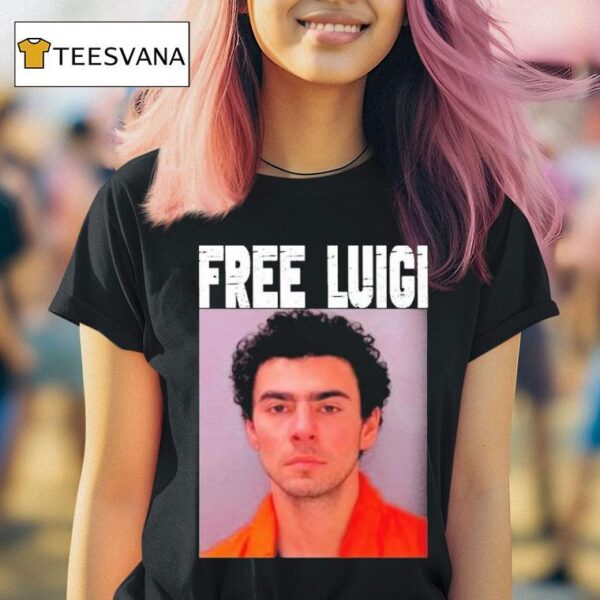 Free Luigi Mangione T Shirt