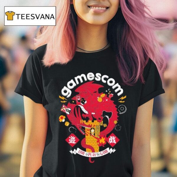Gamescom Time To Play The Game Epic Adventure T Shirt