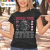 Gatecreeper Headbanger International Tour Dates Globe T Shirt