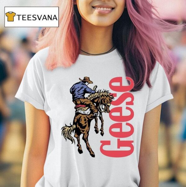 Geese Country Cowboy T Shirt