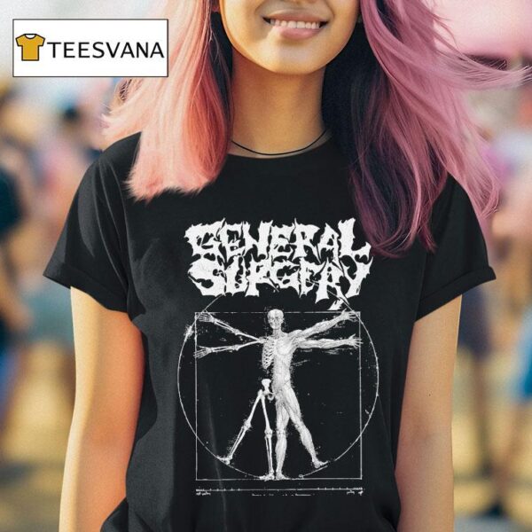 General Surgery Vitruvian Anatomy T Shirt