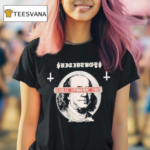 Georgia Washington Global Epidemic Tour T Shirt
