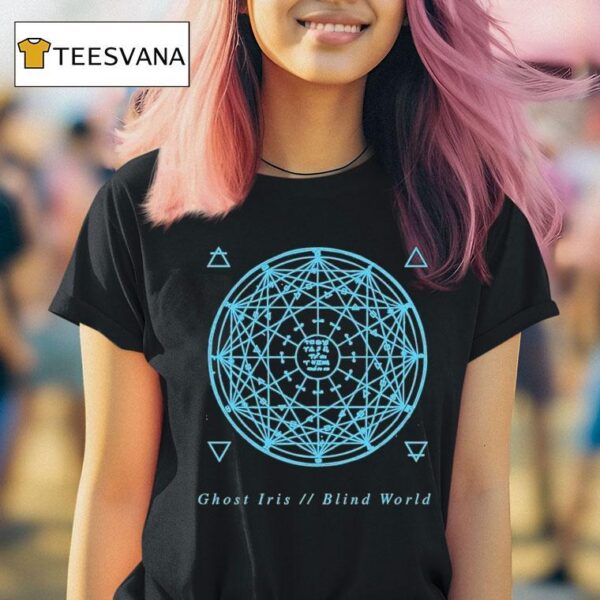Ghost Iris Blind World Astronomy T Shirt