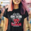 God First Family Second Then Arkansas Razorbacks Football T Shirt