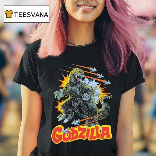 Godzilla Attacks T Shirt