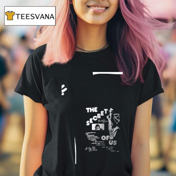 Gracie Abrams The Secret Of Us I Love You I M Sorry T Shirt