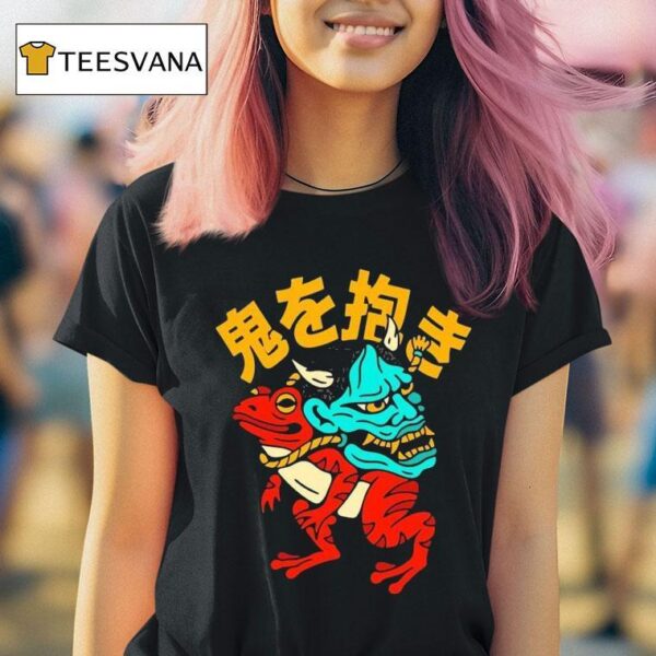 Hannya Frog T Shirt