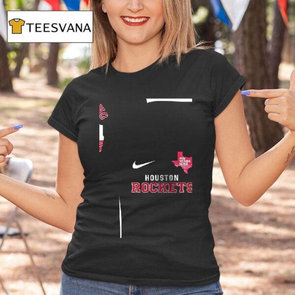 Houston Rockets Texas Strong From The Flood We Rise T Shirt