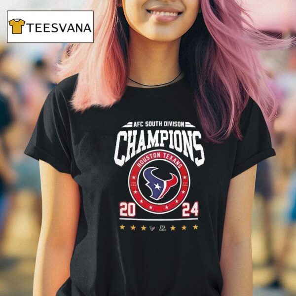 Houston Texans Afc South Division Champions T Shirt