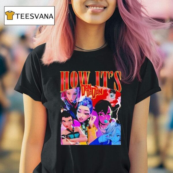 How It S Dandadan K Pop Demon Hunters T Shirt