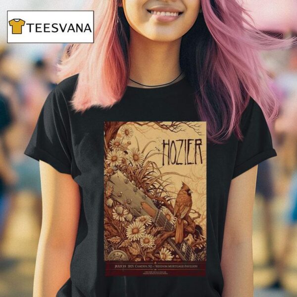 Hozier Freedom Mortgage Pavilion Tour Camden Nj July T Shirt