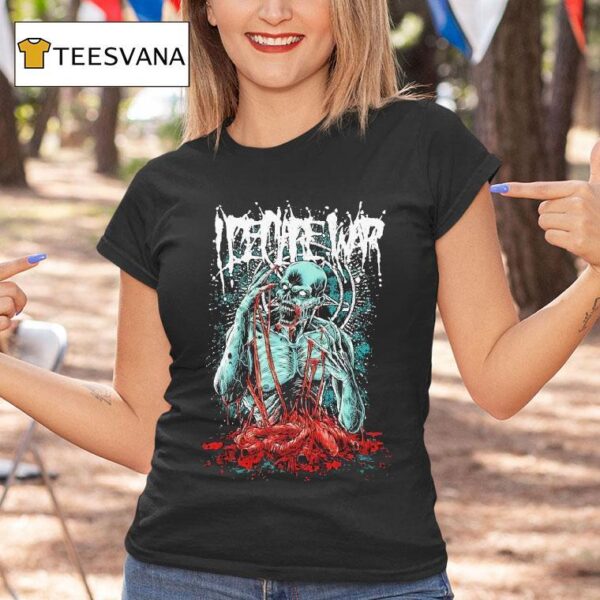 I Declare War Skeleguts T Shirt