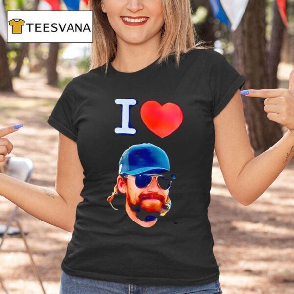 I Love Ryan Blaney T Shirt
