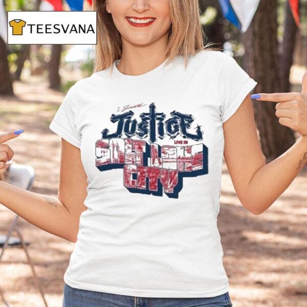 I Survived Justice Live In Salt Lake City T Shirt