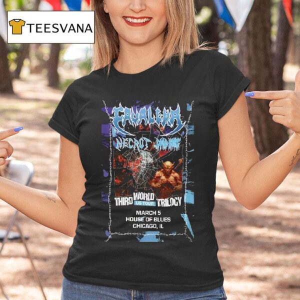 Igor And Max Cavalera Mar Chicago Il T Shirt