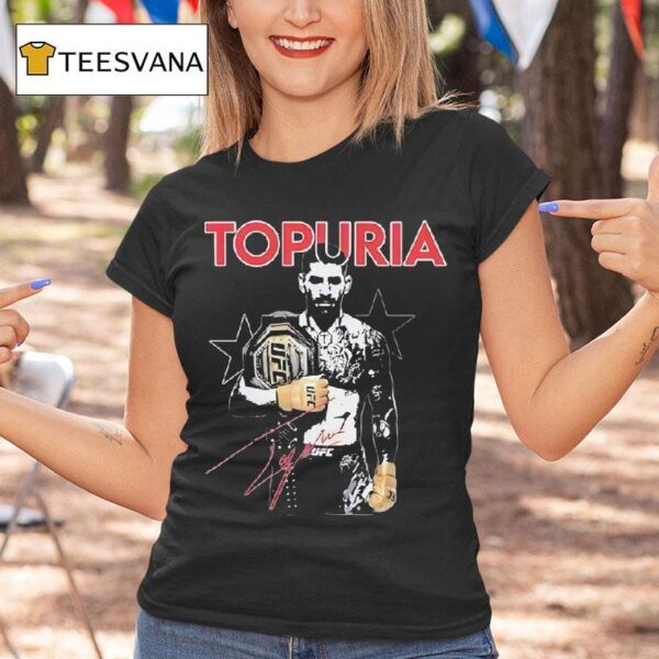 Ilia Topuria Ufc Champions T Shirt