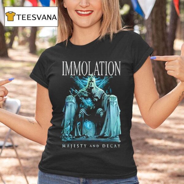Immolation Majesty And Decay T Shirt