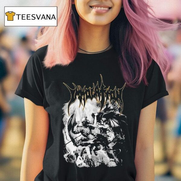 Immolation The Wicked Shall Overcome Us Choking Angel T Shirt