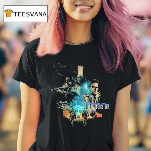 Independence Day Alien Attack T Shirt