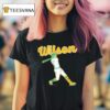 Jacob Wilson Oakland Athletics Baseball T Shirt