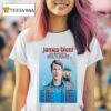 James Blunt Th Anniversary Of Back To Bedlam Tour Dates T Shirt