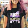 James Madison Dukes Boca Raton Bowl Champs Cheers T Shirt