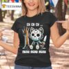 Jason Voorhees Ch Ch Ch Meow Meow Meow Cat Movie Horror T Shirt