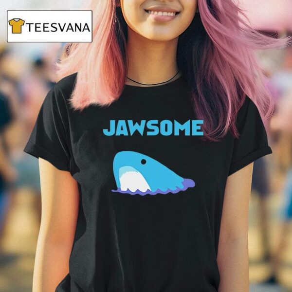 Jawsome Shark Parody T Shirt