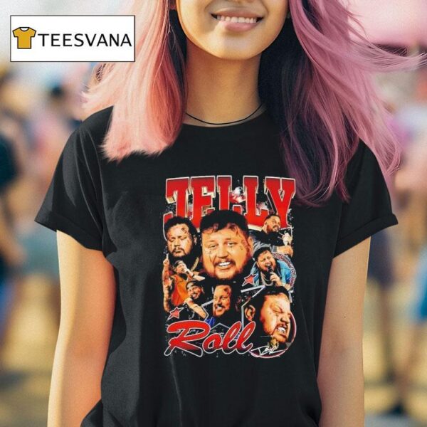 Jelly Roll Concert Tour Signature Graphic T Shirt