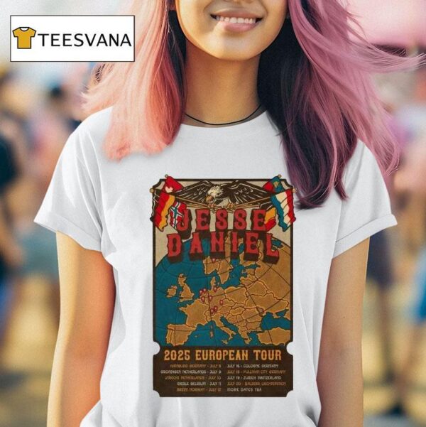 Jesse Daniel European Tour T Shirt
